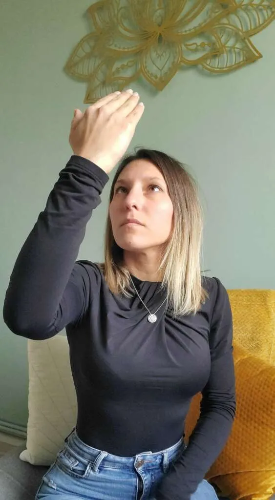 Virginie Braccini dans son cabinet d'hypnothérapie