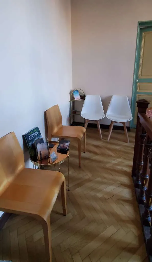 Salle d’attente du cabinet